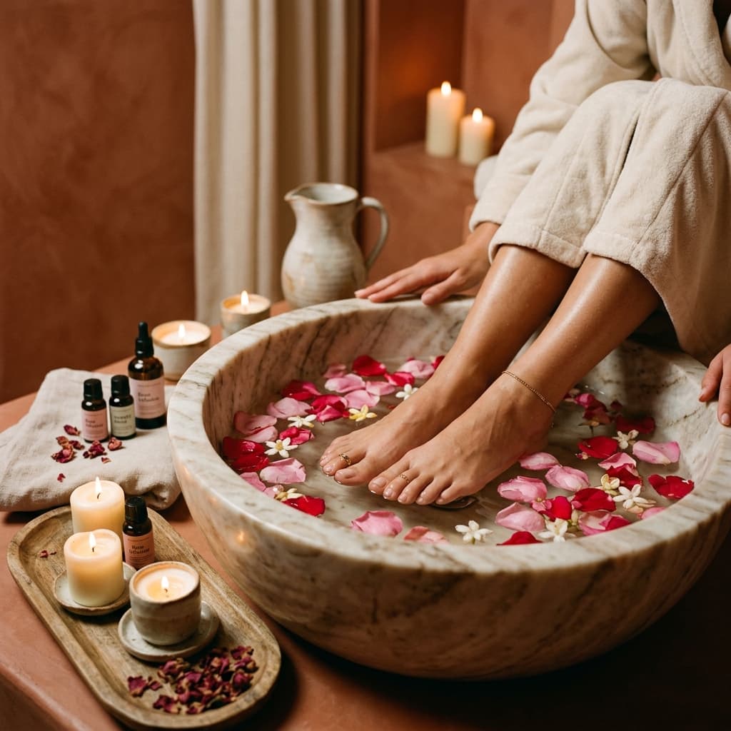 LeCoquette luxury pedicure service