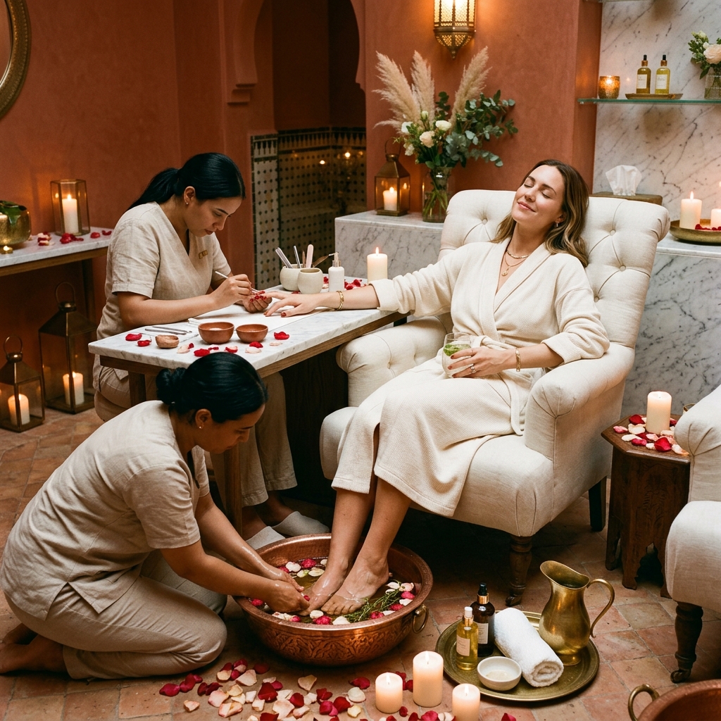 LeCoquette bundle mani-pedi experience