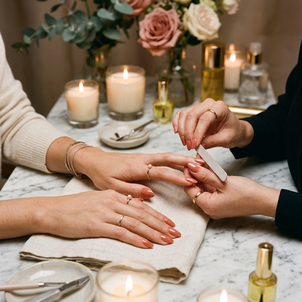 LeCoquette luxury manicure service