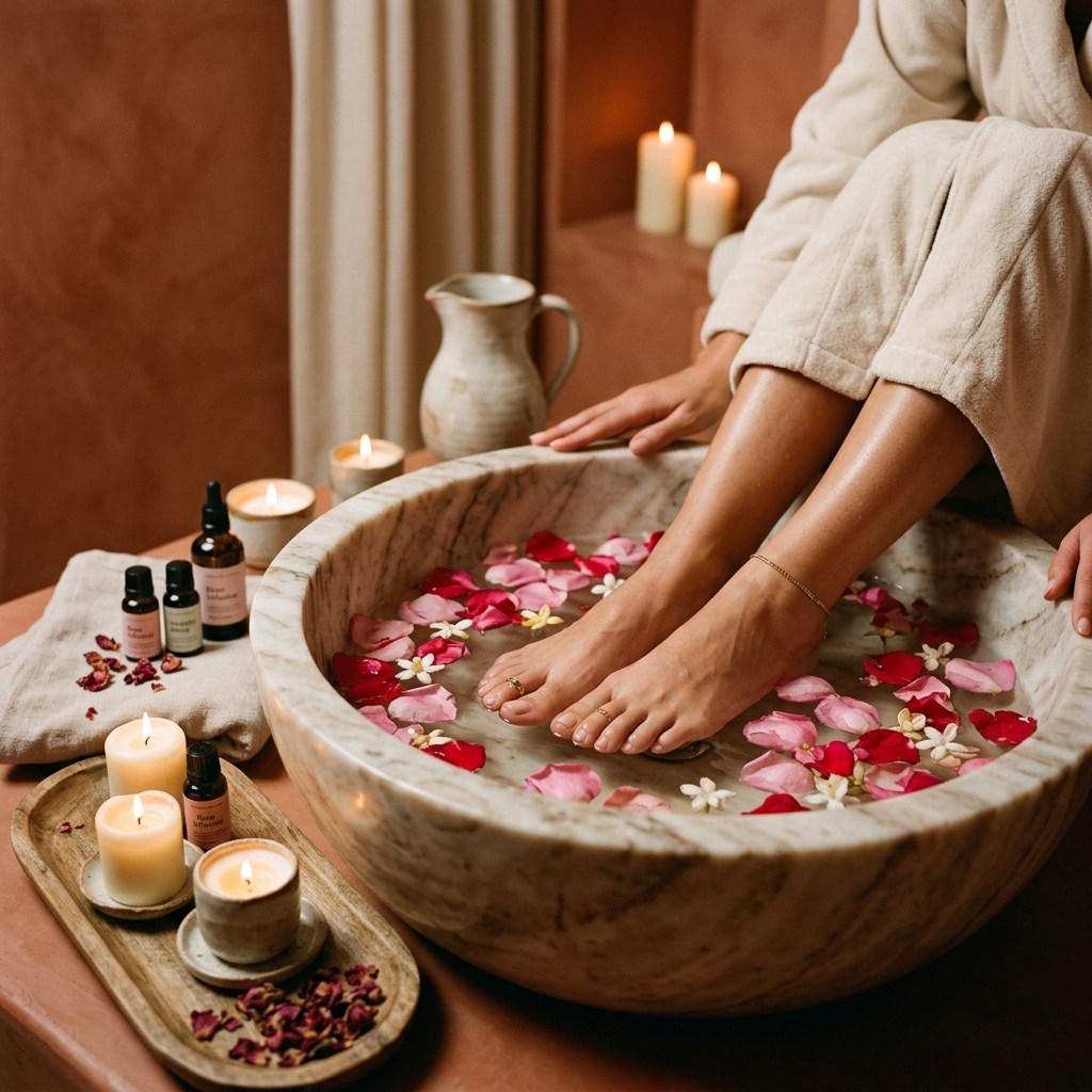 LeCoquette luxury pedicure service